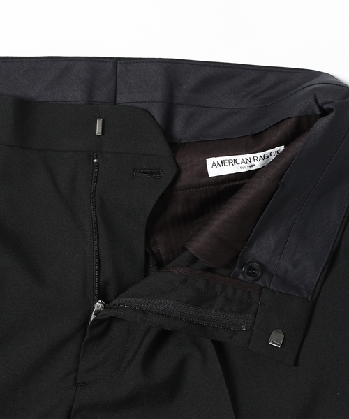AMERICAN RAG CIE（アメリカンラグシー）の「TR ８分丈 定番クロップド スラックス（スラックス・メンズ・トップグレー/ブラック/カーキ・1/2）」の11枚目の写真