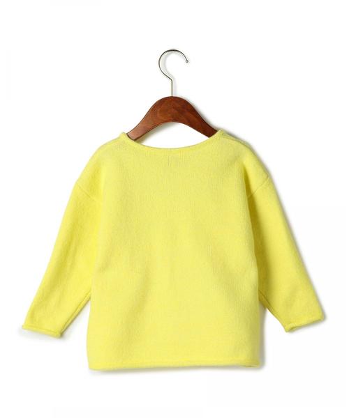 green label relaxing(グリーンレーベルリラクシング)の「WEB限定【キッズ】ハンドウォッシュ テンジクプルオーバー ◆(ニット/セーター・キッズ・ダークグレー/ダークグリーン/イエロー/ワインレッド・105/135/125/115)」の13枚目の写真