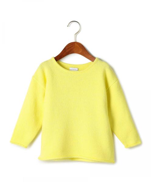 green label relaxing(グリーンレーベルリラクシング)の「WEB限定【キッズ】ハンドウォッシュ テンジクプルオーバー ◆(ニット/セーター・キッズ・ダークグレー/ダークグリーン/イエロー/ワインレッド・105/135/125/115)」の15枚目の写真