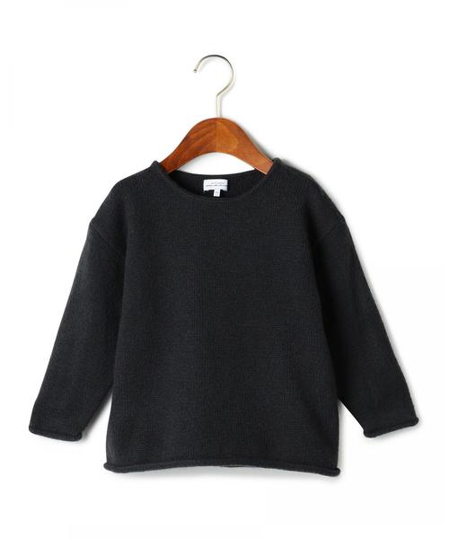 green label relaxing(グリーンレーベルリラクシング)の「WEB限定【キッズ】ハンドウォッシュ テンジクプルオーバー ◆(ニット/セーター・キッズ・ダークグレー/ダークグリーン/イエロー/ワインレッド・105/135/125/115)」の9枚目の写真