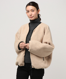 RAY CASSIN | リバーシブルブルゾン（ボア×キルティング）(ブルゾン)