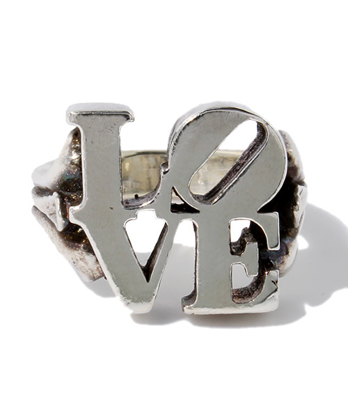 ロバート・インディアナ LOVE リング SILVER AS ART シルバーリング