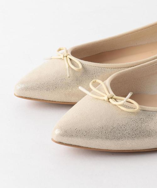 ODETTE E ODILE（オデットエオディール）の「OFD ポインテッドバレリーナ CT15↓↑（バレエシューズ・レディース・ゴールド/ブラック/レッド・21.5㎝/24.5cm/23cm/22.5cm/25cm/22cm/23.5cm/24cm）」の10枚目の写真