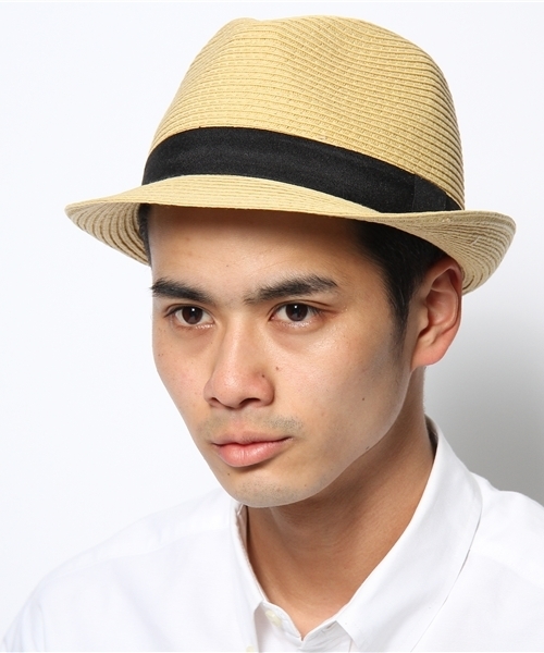 WEGO（ウィゴー）の「WEGO/ペーパーブレードハット（ハット・メンズ・ブラウン/ベージュ/ネイビー・FREE）」の9枚目の写真