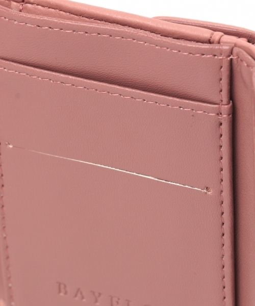 BAYFLOW（ベイフロー）の「BAYFLOW／トリフォルドウォレット（財布・レディース・ベージュ/グレー/ピンク・FREE）」の10枚目の写真