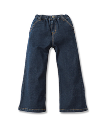 devirock | 楽デニム ストレッチワイドデニムパンツ ワイドパンツ(デニムパンツ)