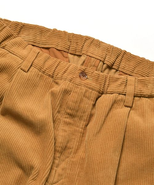 SHIPS JET BLUE(シップスジェットブルー)の「【MEN'S NON-NO 12月号P36掲載】SHIPS JET BLUE: コーデュロイ イージーパンツ◇(その他パンツ・メンズ・ブラウン/ブラック/ゴールド/ワイン・MEDIUM/SMALL/X-SMALL/LARGE)」の5枚目の写真