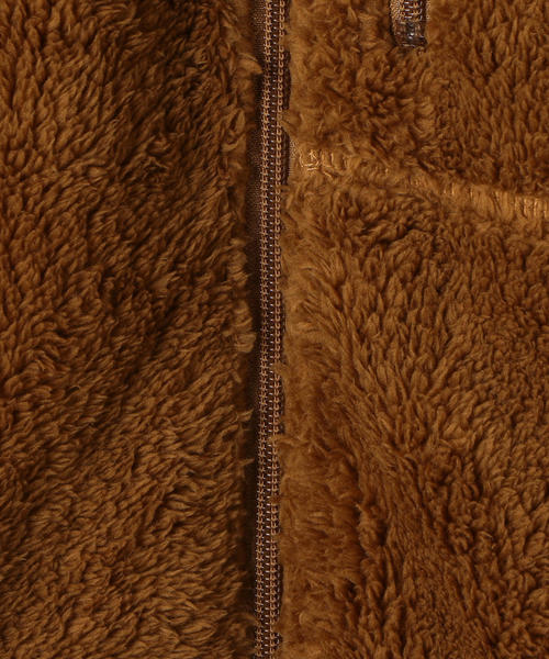 coen(コーエン)の「(セットアップ企画)シャギーボアフリーススタンドカラージップジャケット(ブルゾン・メンズ・パープル/ブラック/ブラウン・LARGE/MEDIUM/SMALL/X-LARGE)」の4枚目の写真