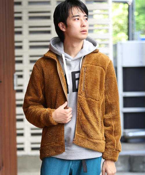 coen(コーエン)の「(セットアップ企画)シャギーボアフリーススタンドカラージップジャケット(ブルゾン・メンズ・パープル/ブラック/ブラウン・LARGE/MEDIUM/SMALL/X-LARGE)」の18枚目の写真