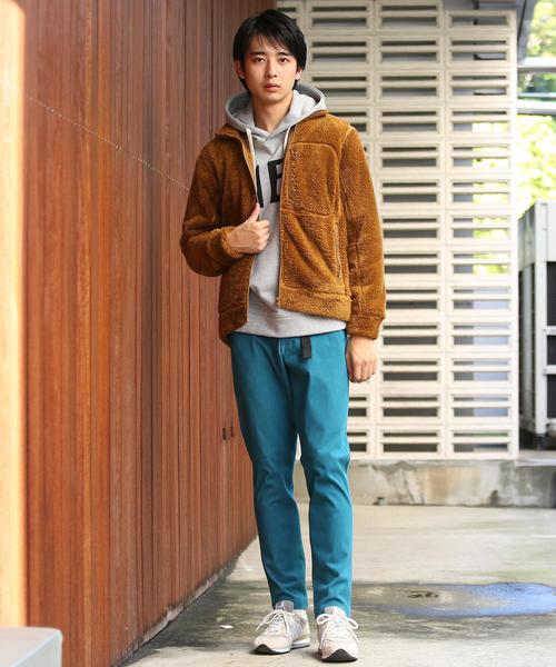 coen(コーエン)の「(セットアップ企画)シャギーボアフリーススタンドカラージップジャケット(ブルゾン・メンズ・パープル/ブラック/ブラウン・LARGE/MEDIUM/SMALL/X-LARGE)」の20枚目の写真