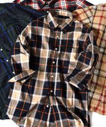 SHIPS | ※※バーバリー類似のためＯＦＦ※※SU: ビッグ チェック レギュラーカラー 7スリーブシャツ(シャツ/ブラウス)