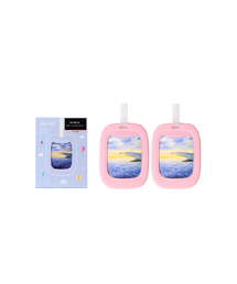 TEEV（ティーヴ）の「Air Tag Pink 2pcs (エアタグ ピンク 2ピース)（トラベルグッズ）」