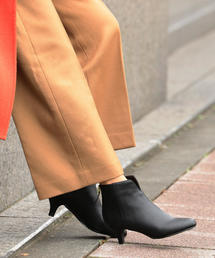 ODETTE E ODILE | 一部サイズ予約【WEB限定】O ラウンドバックファスナー ショートブーツ55●↑(ブーツ)