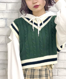 WEGO | WEGO/ショートチルデンベスト(ベスト)