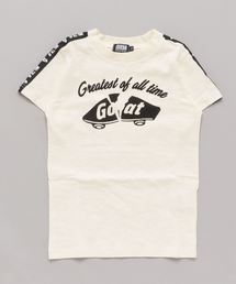 ムラ糸天竺 袖PTロゴTシャツ(110～130cm)