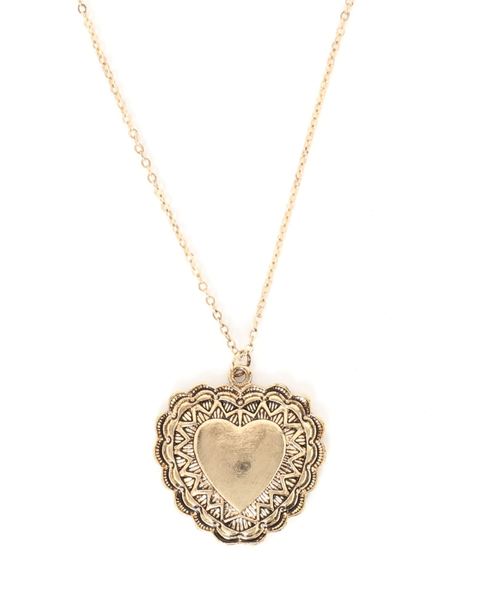 チャイハネ(チャイハネ)の「【チャイハネ】インディハートネックレス(ネックレス・レディース・シルバー/ゴールド・FREE)」の1枚目の写真