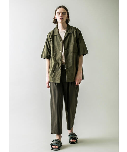 MONKEY TIME（モンキータイム）の「＜monkey time＞ BRUSH MARKS OPEN SHT/シャツ（シャツ/ブラウス・メンズ・オリーブ/ネイビー・M/S/L/XL）」の6枚目の写真