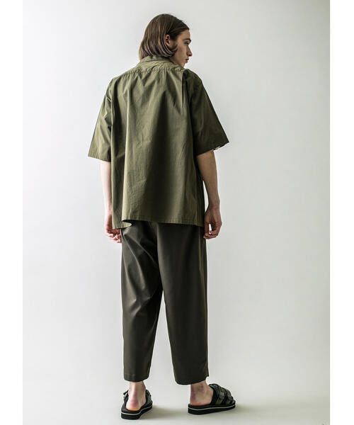 MONKEY TIME（モンキータイム）の「＜monkey time＞ BRUSH MARKS OPEN SHT/シャツ（シャツ/ブラウス・メンズ・オリーブ/ネイビー・M/S/L/XL）」の7枚目の写真