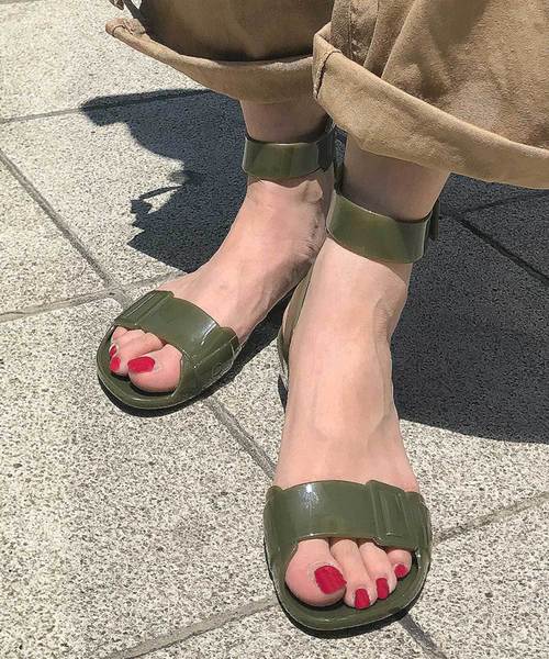 HUNTER(ハンター)の「Hunter Original Sandal(サンダル)」|オリーブ