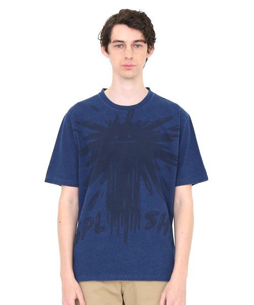 Tshirts Graniph デザイン ティーシャツ ストア グラニフ のtシャツ カットソー インディゴダイtシャツ ビューティフルシャドースプリッシュ ネイビー をセール価格で購入できます Design Graniph デザイン ティーシャツ ストア グラニフ の