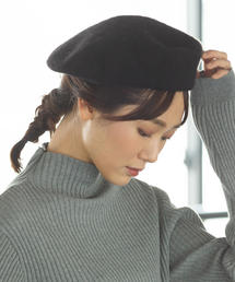 coen | 【ムック本掲載】シンプルベレー帽(ハンチング/ベレー帽)