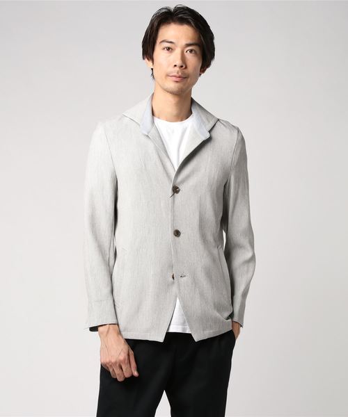 MICHEL KLEIN HOMME (ミッシェルクランオム)の「羽織り(マルシャル)(カーディガン/ボレロ・メンズ・ライトグレー/ネイビー・46/48/51)」の22枚目の写真