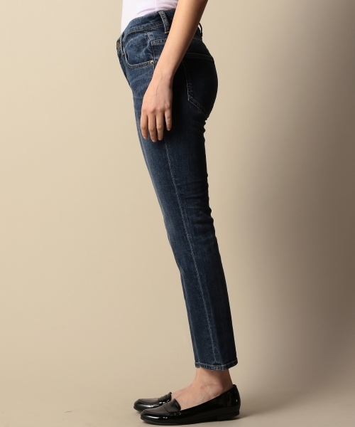 BEAUTY&YOUTH UNITED ARROWS（ビューティーアンドユースユナイテッドアローズ）の「BYBC デニムテーパードパンツ 2◆（デニムパンツ・レディース・コバルトブルー/ネイビー・SMALL/MEDIUM/LARGE）」の4枚目の写真