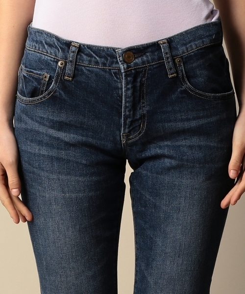BEAUTY&YOUTH UNITED ARROWS（ビューティーアンドユースユナイテッドアローズ）の「BYBC デニムテーパードパンツ 2◆（デニムパンツ・レディース・コバルトブルー/ネイビー・SMALL/MEDIUM/LARGE）」の6枚目の写真