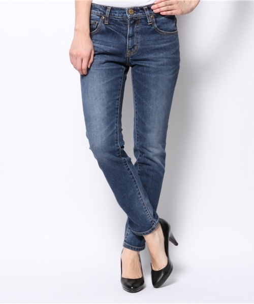 BEAUTY&YOUTH UNITED ARROWS（ビューティーアンドユースユナイテッドアローズ）の「BYBC デニムテーパードパンツ 2◆（デニムパンツ・レディース・コバルトブルー/ネイビー・SMALL/MEDIUM/LARGE）」の12枚目の写真
