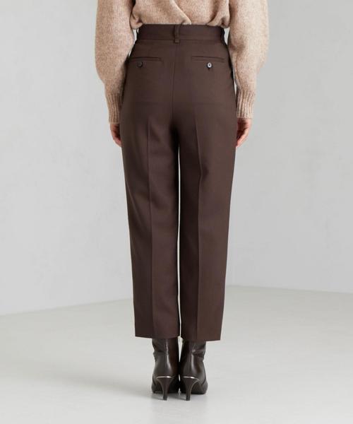 green label relaxing(グリーンレーベルリラクシング)の「FFC テーパード パンツ(その他パンツ・レディース・オフホワイト/ブラック/ブラウン・38/36)」の7枚目の写真