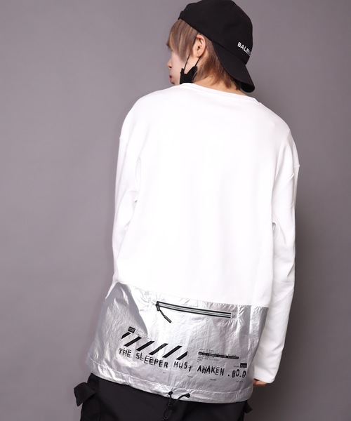rovtski(ロフトスキー)の「【ビッグシルエット】SID CREW&HOOD/デザイン/タイダイ クルーネックスウェット トレーナー&パーカー(スウェット・レディース・イエロー系その他/イエロー系その他2/ブラック系その他/ブラック系その他5/グリーン系その他2/イエロー系その他3/ブラック系その他4/ブラック系その他3/ブルー系その他/ブラック系その他2/ホワイト系その他2/ホワイト系その他3/ピンク系その他/ホワイト系その他/グリーン系その他/オレンジ系その他・FREE)」の2枚目の写真