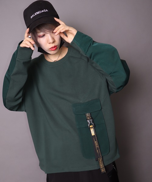 rovtski(ロフトスキー)の「【ビッグシルエット】SID CREW&HOOD/デザイン/タイダイ クルーネックスウェット トレーナー&パーカー(スウェット・レディース・イエロー系その他/イエロー系その他2/ブラック系その他/ブラック系その他5/グリーン系その他2/イエロー系その他3/ブラック系その他4/ブラック系その他3/ブルー系その他/ブラック系その他2/ホワイト系その他2/ホワイト系その他3/ピンク系その他/ホワイト系その他/グリーン系その他/オレンジ系その他・FREE)」の10枚目の写真