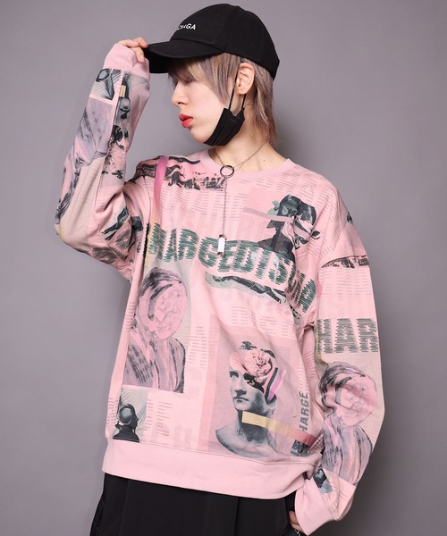 rovtski(ロフトスキー)の「【ビッグシルエット】SID CREW&HOOD/デザイン/タイダイ クルーネックスウェット トレーナー&パーカー(スウェット・レディース・イエロー系その他/イエロー系その他2/ブラック系その他/ブラック系その他5/グリーン系その他2/イエロー系その他3/ブラック系その他4/ブラック系その他3/ブルー系その他/ブラック系その他2/ホワイト系その他2/ホワイト系その他3/ピンク系その他/ホワイト系その他/グリーン系その他/オレンジ系その他・FREE)」の15枚目の写真