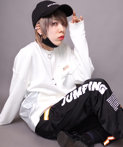 rovtski(ロフトスキー)の「【ビッグシルエット】SID CREW&HOOD/デザイン/タイダイ クルーネックスウェット トレーナー&パーカー(スウェット・レディース・イエロー系その他/イエロー系その他2/ブラック系その他/ブラック系その他5/グリーン系その他2/イエロー系その他3/ブラック系その他4/ブラック系その他3/ブルー系その他/ブラック系その他2/ホワイト系その他2/ホワイト系その他3/ピンク系その他/ホワイト系その他/グリーン系その他/オレンジ系その他・FREE)」の3枚目の写真