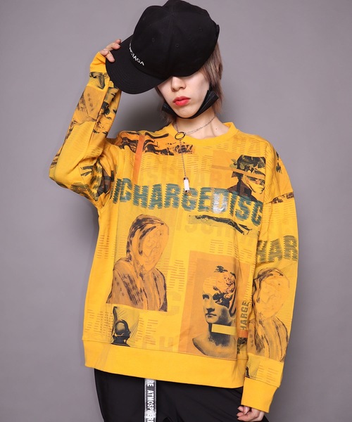 rovtski(ロフトスキー)の「【ビッグシルエット】SID CREW&HOOD/デザイン/タイダイ クルーネックスウェット トレーナー&パーカー(スウェット・レディース・イエロー系その他/イエロー系その他2/ブラック系その他/ブラック系その他5/グリーン系その他2/イエロー系その他3/ブラック系その他4/ブラック系その他3/ブルー系その他/ブラック系その他2/ホワイト系その他2/ホワイト系その他3/ピンク系その他/ホワイト系その他/グリーン系その他/オレンジ系その他・FREE)」の14枚目の写真