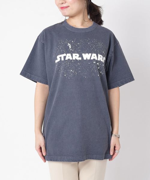 SHIPS(シップス)の「GOODSPEEDムービーTee◇(Tシャツ/カットソー・レディース・ブラック/ネイビー/オフホワイト/ダークグレー・ONE SIZE)」の5枚目の写真