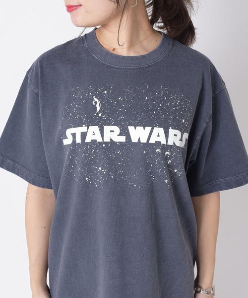 SHIPS(シップス)の「GOODSPEEDムービーTee◇(Tシャツ/カットソー・レディース・ブラック/ネイビー/オフホワイト/ダークグレー・ONE SIZE)」の8枚目の写真