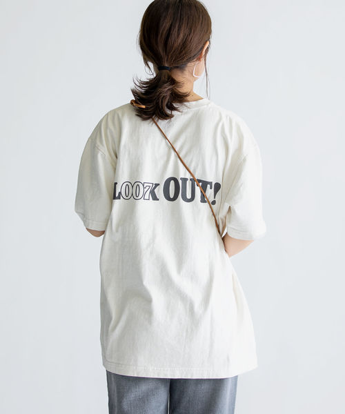 SHIPS(シップス)の「GOODSPEEDムービーTee◇(Tシャツ/カットソー・レディース・ブラック/ネイビー/オフホワイト/ダークグレー・ONE SIZE)」の20枚目の写真