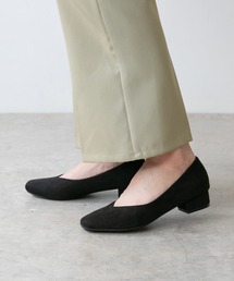 チャンキーヒール Vカット」に該当するパンプスファッション通販