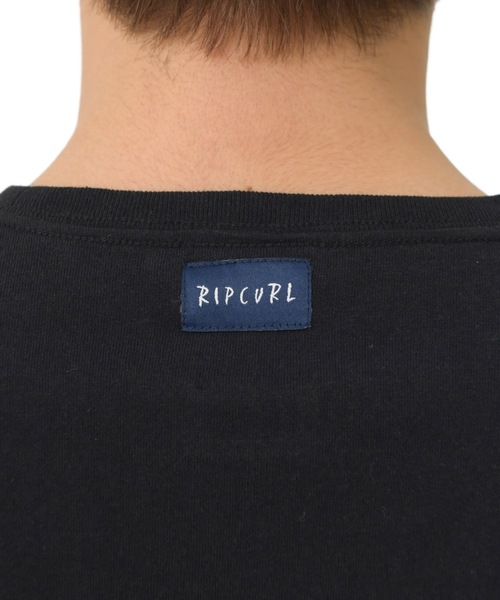 rip curl(リップカール)の「【RIP CURL リップカール】プリントロングTシャツ / ユニセックス / ロンT ポケット付き 袖プリント(Tシャツ/カットソー・メンズ・ブラック/ベージュ/オフホワイト・MEDIUM/LARGE)」の12枚目の写真