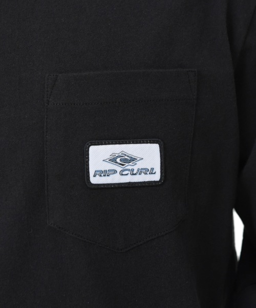 rip curl(リップカール)の「【RIP CURL リップカール】プリントロングTシャツ / ユニセックス / ロンT ポケット付き 袖プリント(Tシャツ/カットソー・メンズ・ブラック/ベージュ/オフホワイト・MEDIUM/LARGE)」の13枚目の写真