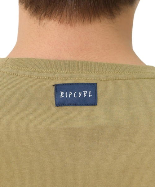 rip curl(リップカール)の「【RIP CURL リップカール】プリントロングTシャツ / ユニセックス / ロンT ポケット付き 袖プリント(Tシャツ/カットソー・メンズ・ブラック/ベージュ/オフホワイト・MEDIUM/LARGE)」の17枚目の写真