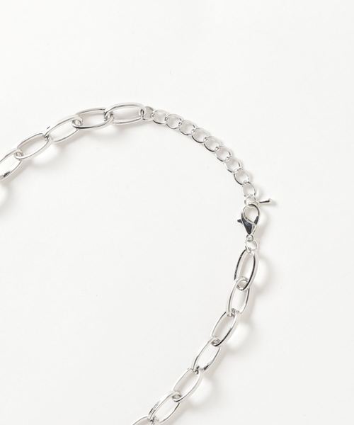 WEGO（ウィゴー）の「WEGO/【3点セット】キーモチーフネックレス（ネックレス・レディース・シルバー・FREE）」の2枚目の写真