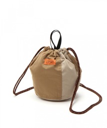 UNIVERSAL OVERALL | 【菅田将暉さん着用アイテム】【UNIVERSAL OVERALL(ユニバーサル オーバーオール)】別注ナイロンツイル巾着ポーチ(ショルダーバッグ)