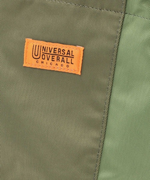 UNIVERSAL OVERALL（ユニバーサルオーバーオール）の「【菅田将暉さん着用アイテム】【UNIVERSAL OVERALL(ユニバーサル オーバーオール)】別注ナイロンツイル巾着ポーチ（ショルダーバッグ・メンズ・ブラック/ベージュ/カーキ・0）」の5枚目の写真