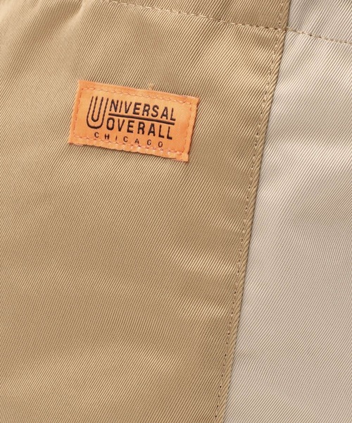 UNIVERSAL OVERALL（ユニバーサルオーバーオール）の「【菅田将暉さん着用アイテム】【UNIVERSAL OVERALL(ユニバーサル オーバーオール)】別注ナイロンツイル巾着ポーチ（ショルダーバッグ・メンズ・ブラック/ベージュ/カーキ・0）」の17枚目の写真