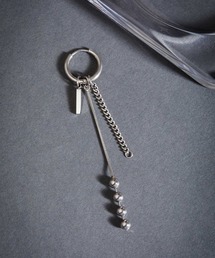 BROTHERHOOD | 【BROTHERHOOD】サージカル ステンレス フォーリンチェーンMIX ハーフ ピアス(ピアス（片耳用）)