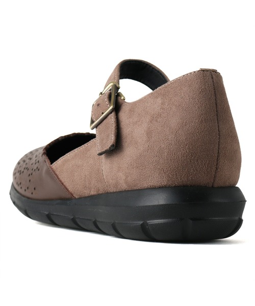 coca(ANDEX shoes product)(コカ)の「ストラップ付き バレエパンプス / 120022(スニーカー・レディース・アイボリー/ブラック/ベージュ・23.5cm/24.5cm/24.0cm/23.0cm/22.5cm)」の9枚目の写真