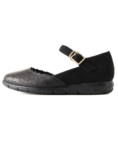 coca(ANDEX shoes product)(コカ)の「ストラップ付き バレエパンプス / 120022(スニーカー・レディース・アイボリー/ブラック/ベージュ・23.5cm/24.5cm/24.0cm/23.0cm/22.5cm)」の17枚目の写真