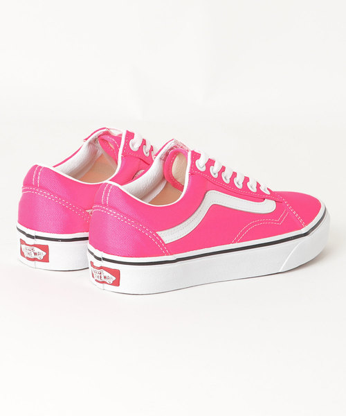 ☆VANS OLD SKOOL オールドスクール ネオンピンク US10 / 4097j